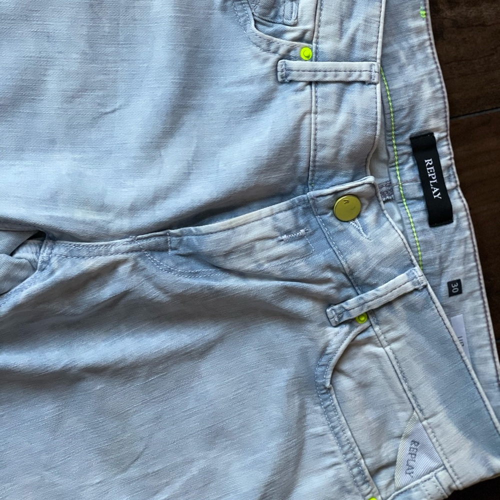 Replay Light Blue Skinny Jeans